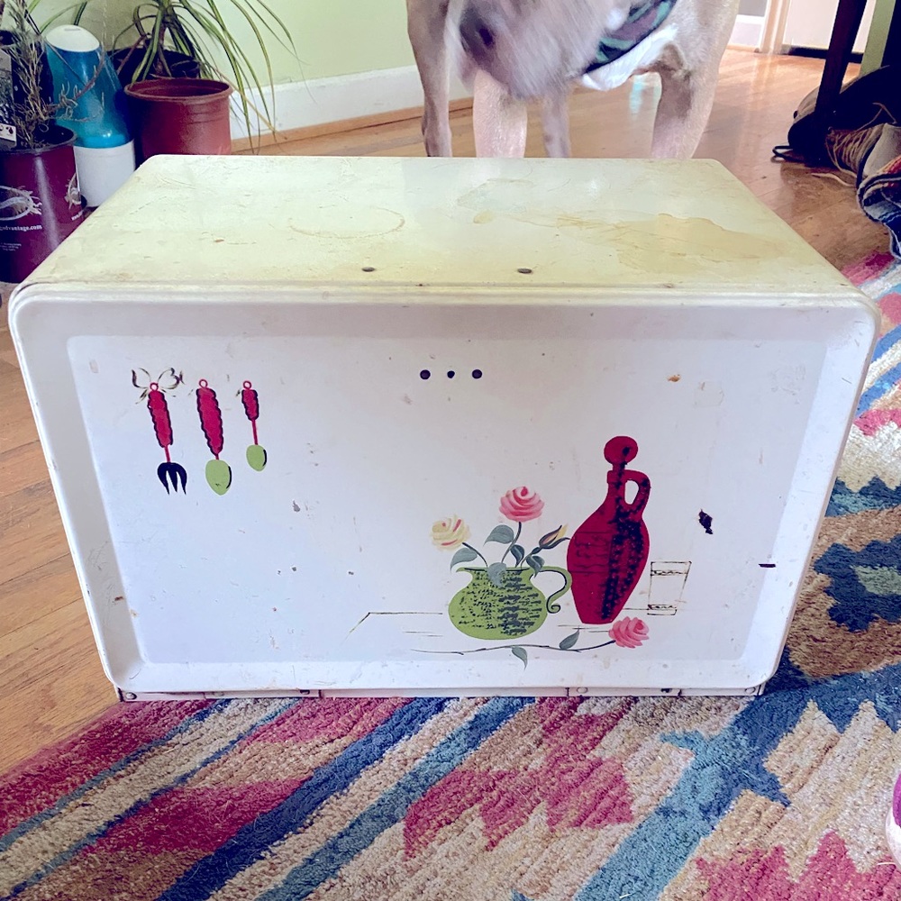 Ransburg Midcentury breadbox